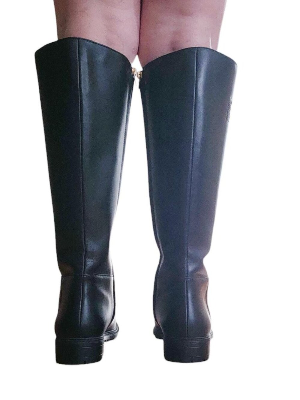 Coach Fynn Leather Boots Black - Picture 10 of 12